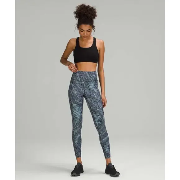 Lululemon Fast & Free Tight 25" *Non-Reflective Nulux Size 4 - Picture 5 of 8